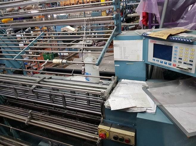 Comez, Decortronic 1000/EL, 2005, Crochet Machine, Gauge 10, 1000mm Operating Width, 10 Weft Bars