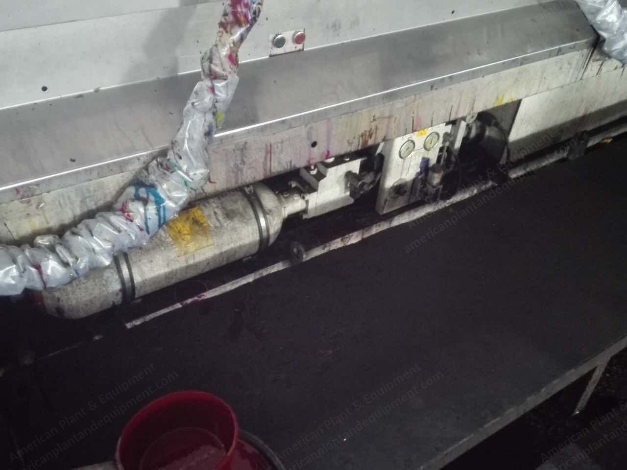 Buser, F8, 2010, Flat Bed Printer, 1850mm Working Width, 13 Colors, 26m Table Length
