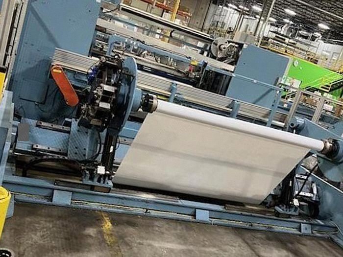 Jennerjahn, JLS-73-18, 2003, Automatic Counter Roll Rewinder, 73 inch, Shear Cut