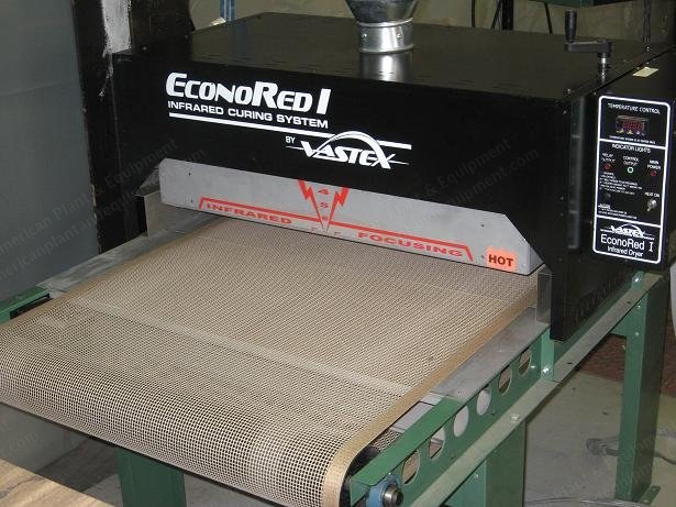 Vastex, Econo Red I, Screen Printing Press, 30 inch Belt Width, 3500 Watt Heater
