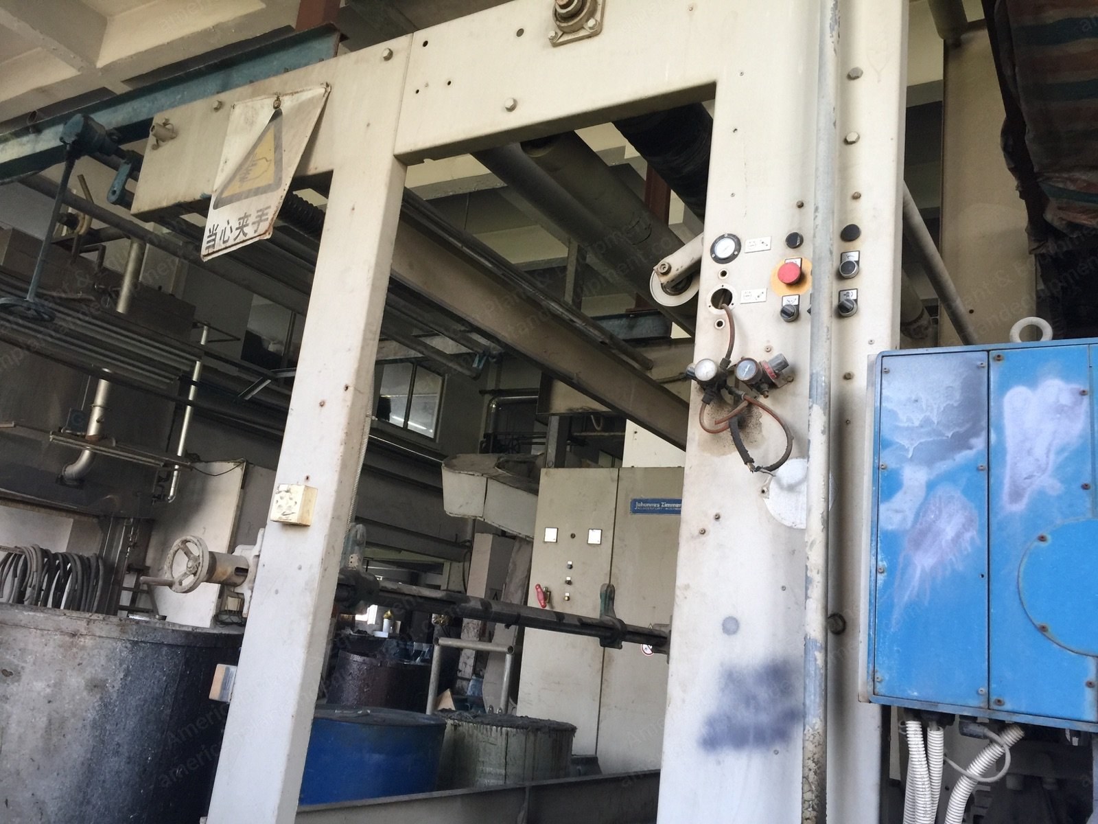 Zimmer, Rotary Printing Machine, 2003, 1850mm Width, 12 Colors, Steam Heated