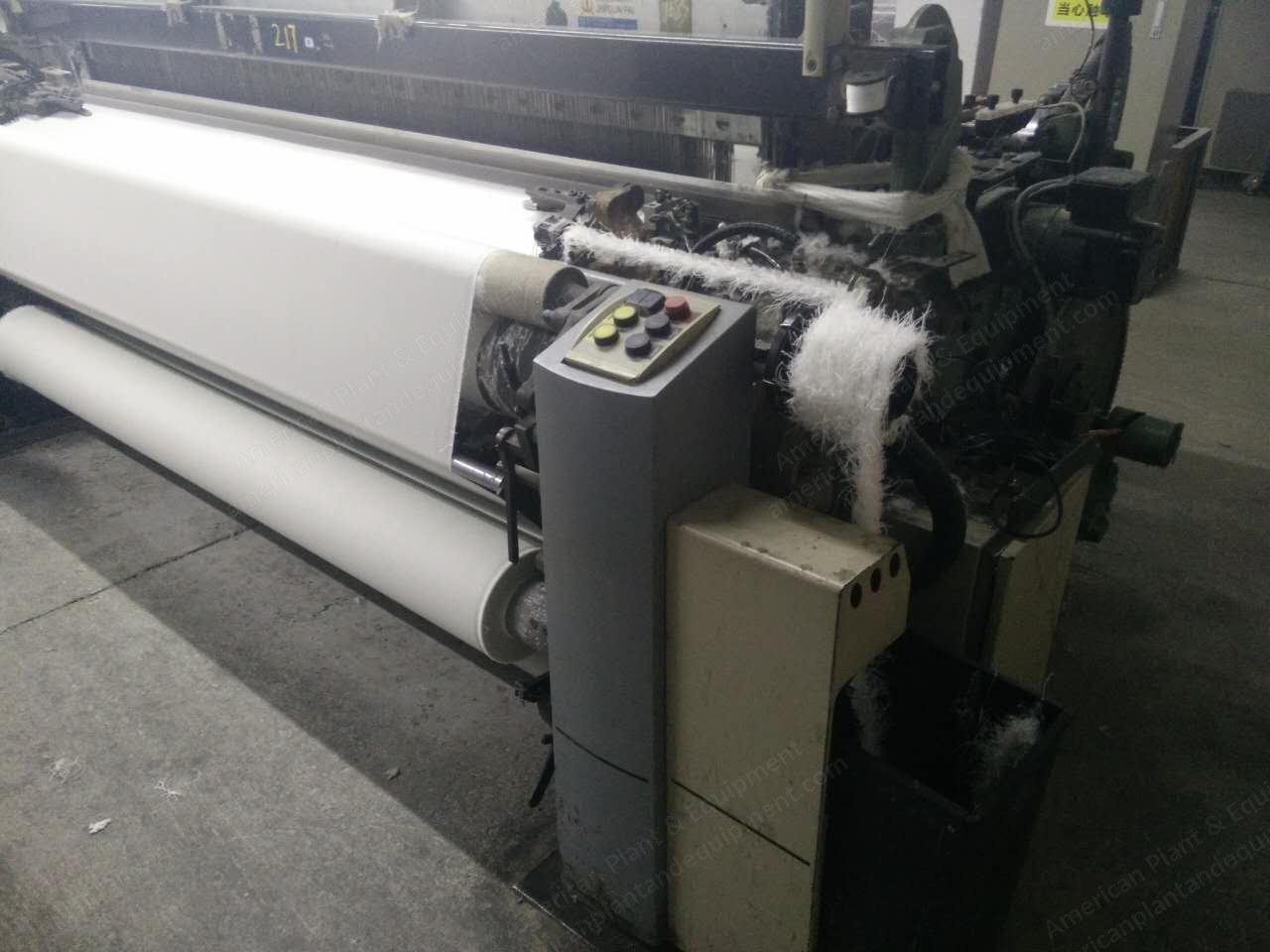 Picanol, Omni Plus, 2002, Airjet Loom, 2200mm Width, 4 Colors, Staubli 2871 Dobby