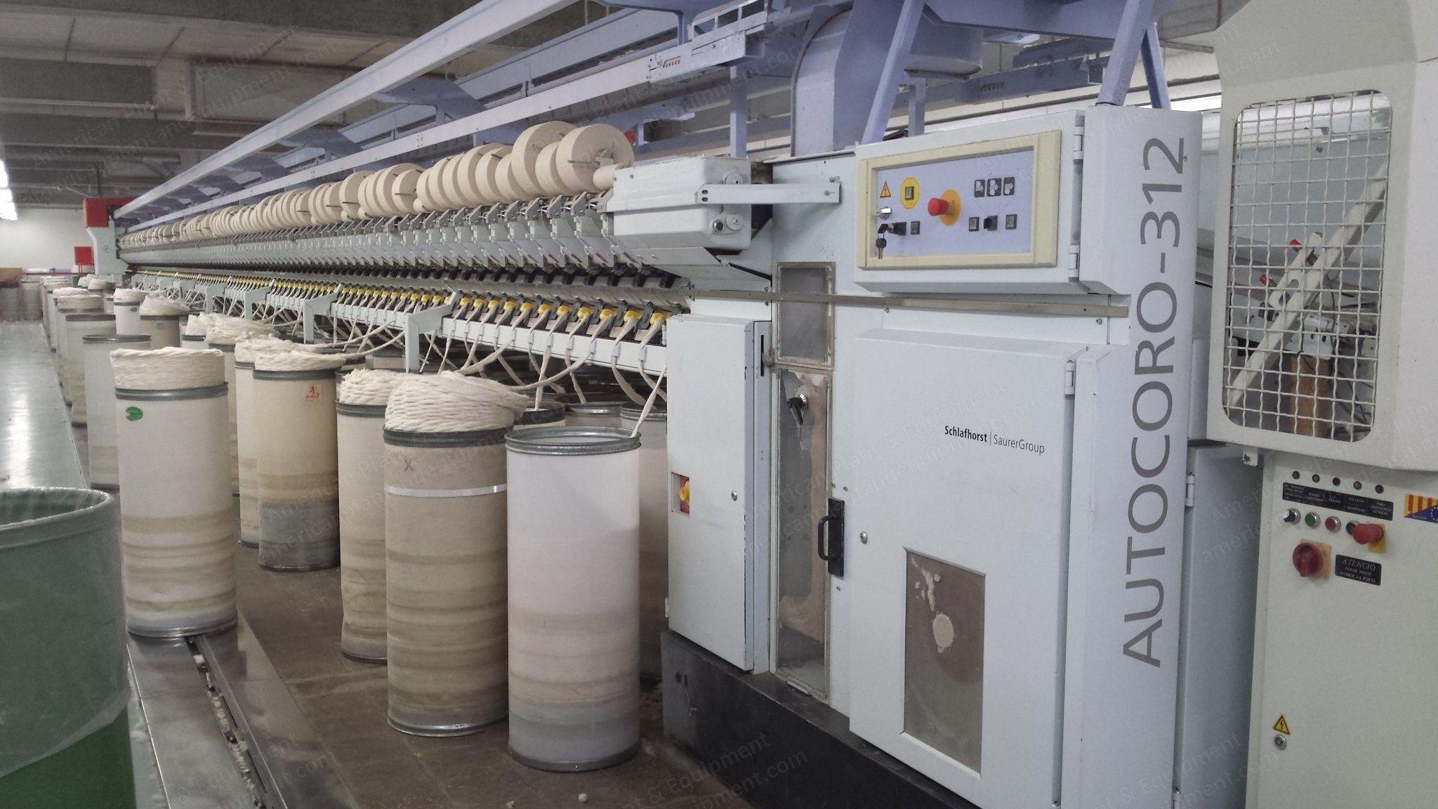 Schlafhorst, ACO 312 SE-11, 2002, Open End Spinning Machine, 288 Positions, 40mm Rotor