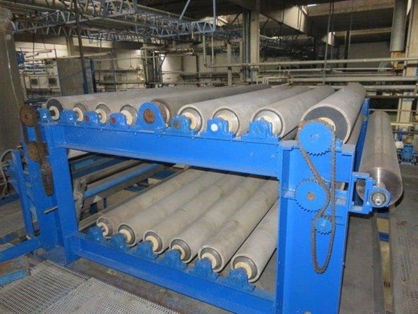 Goller Mercerizing Machine, 2400mm, 5 Chambers, with Chain, 1992