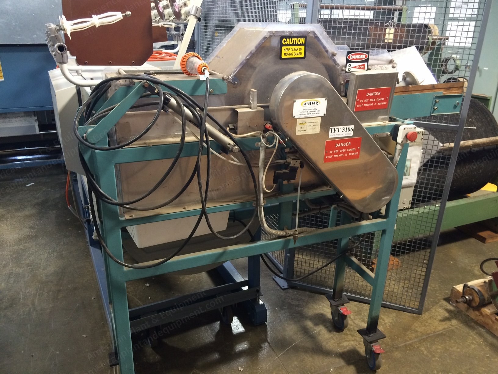 Assorted Spinning, Combing, and Knitting Machinery, Wool and Acrylic Processing Line