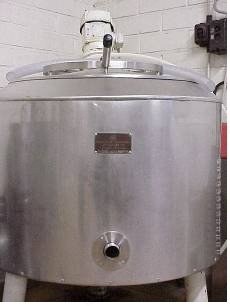 APV, Ice Cream Production Line, Capacity 6000 pcs/h, 2000 L/h Pasteurizer