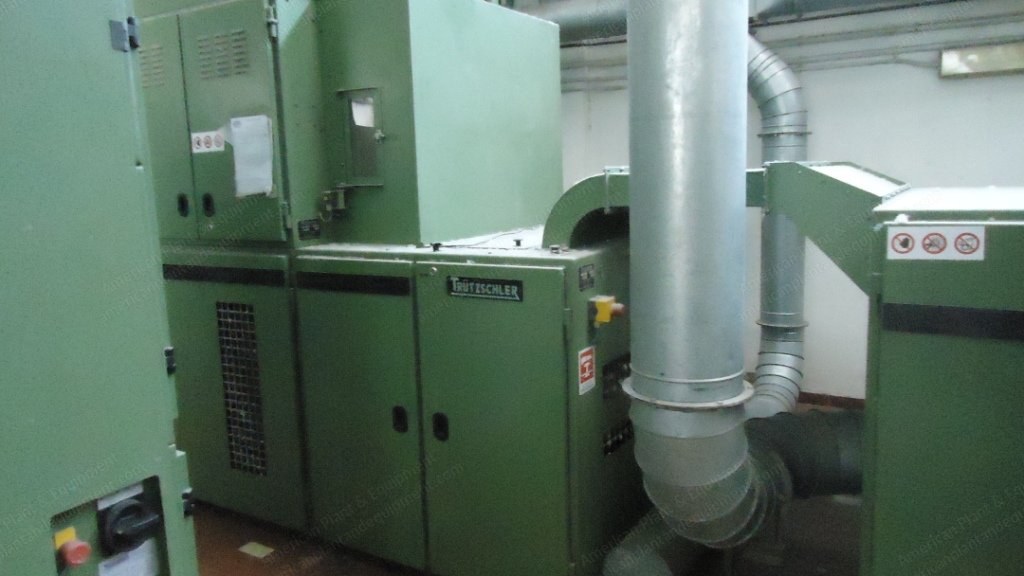 Truetzschler, Complete Blowroom, 1992, with BDT019 Bale Plucker, GBRA Bale Opener, MPM6 Mixer