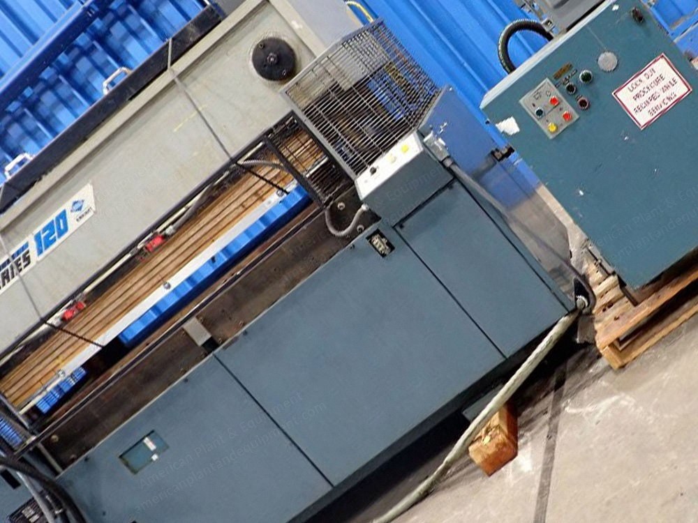 Samco, Series 120, 66" x 36", 120 Ton, Hydraulic Four Post Die Cutter