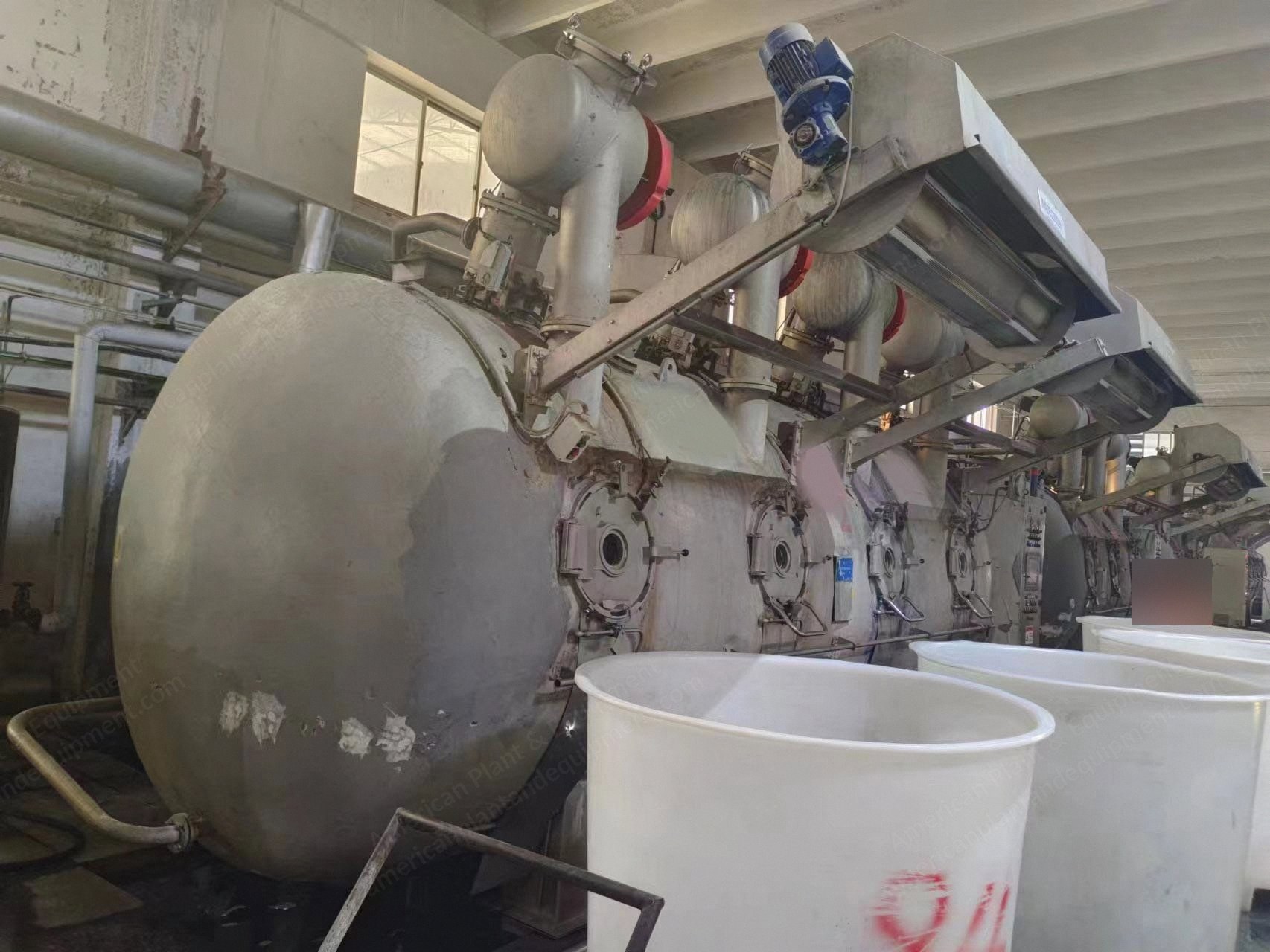 Thies and Brazzoli, HT Dyeing Machines, 2008 to 2011, Soft Flow, Airflow, 250kg to 1500kg