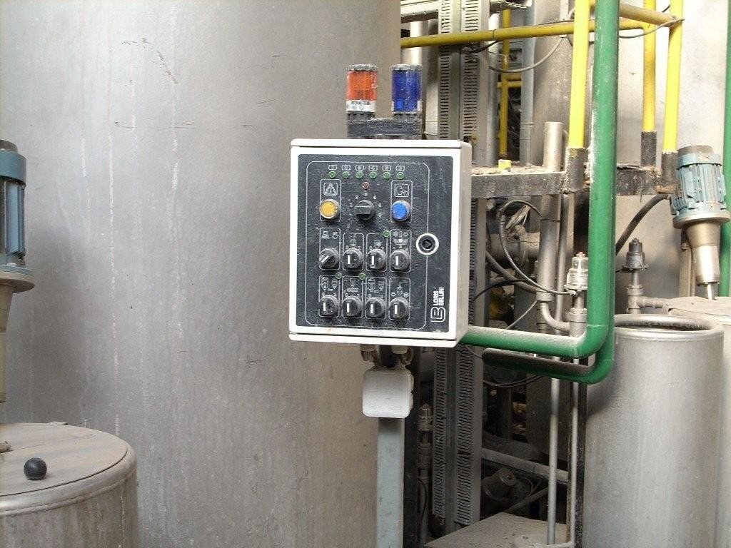 Loris Bellini, RBNV 1040/975, 2000/2002, Yarn and Muff Dyeing Machines, High Temperature Autoclaves, 120 kg Capacity