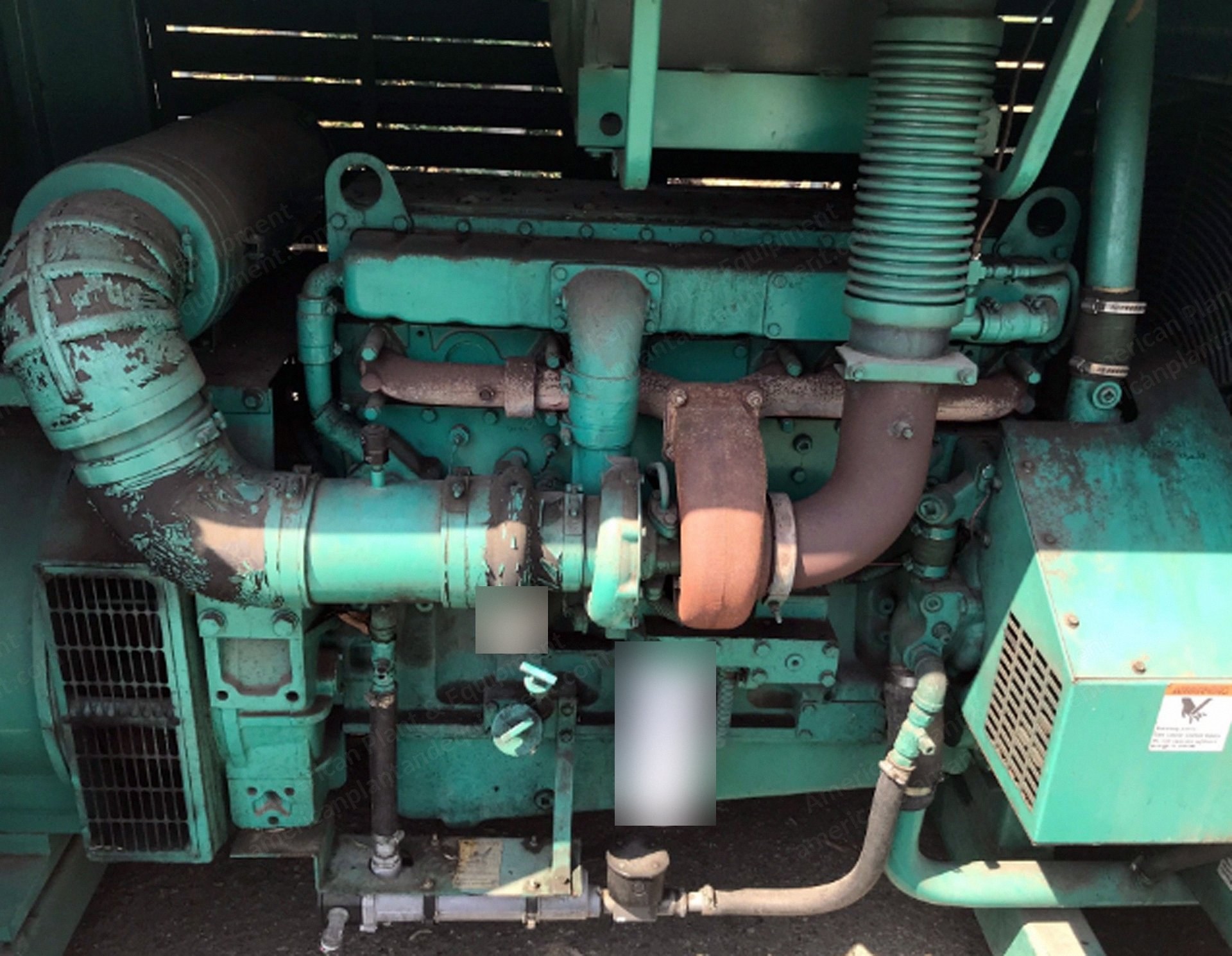 Cummins, LTA10, 1992, 250kW, 480V, 60Hz, Weather Enclosed Diesel Generator Set