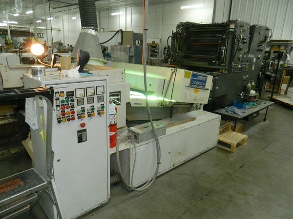 Heidelberg, Sorkz, 2 Colors, 480x650mm, Anilox UV Coater Offset Press