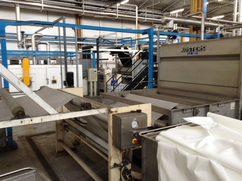 Kuesters, Continuous Washing Line, 2001, 1800mm Working Width, 3 Tanks