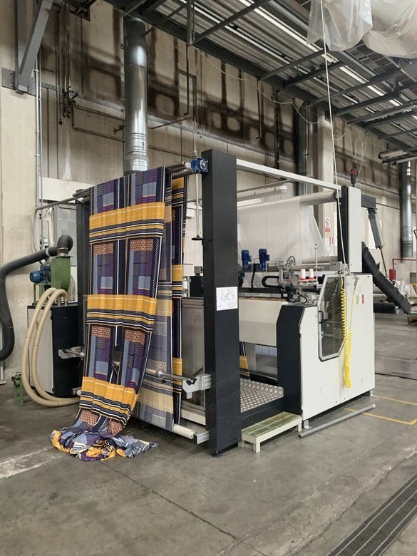 Texma, T-2LS, 2017, Fabric Preparation Line for Digital Print, Working Width 1800mm, Sewing and Thermo Cutting
