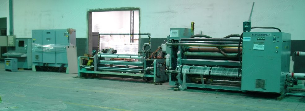 Webtronics, EM95-007, 1995, Slitter Rewinder, 2000mm Width, 1600mm Unwind, 800mm Wind, 300 MPM