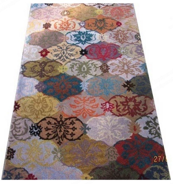Hand Tufted Modern Carpets, Indian Wool, 6.5mm Pile, Assorted Colors