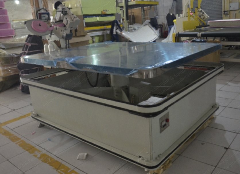NovaStar, MB229 Semi-Automatic Tape Edge Machine, Singer-300U Sewing Head, 100-400mm Mattress Thickness, 1420x1950mm Table Size