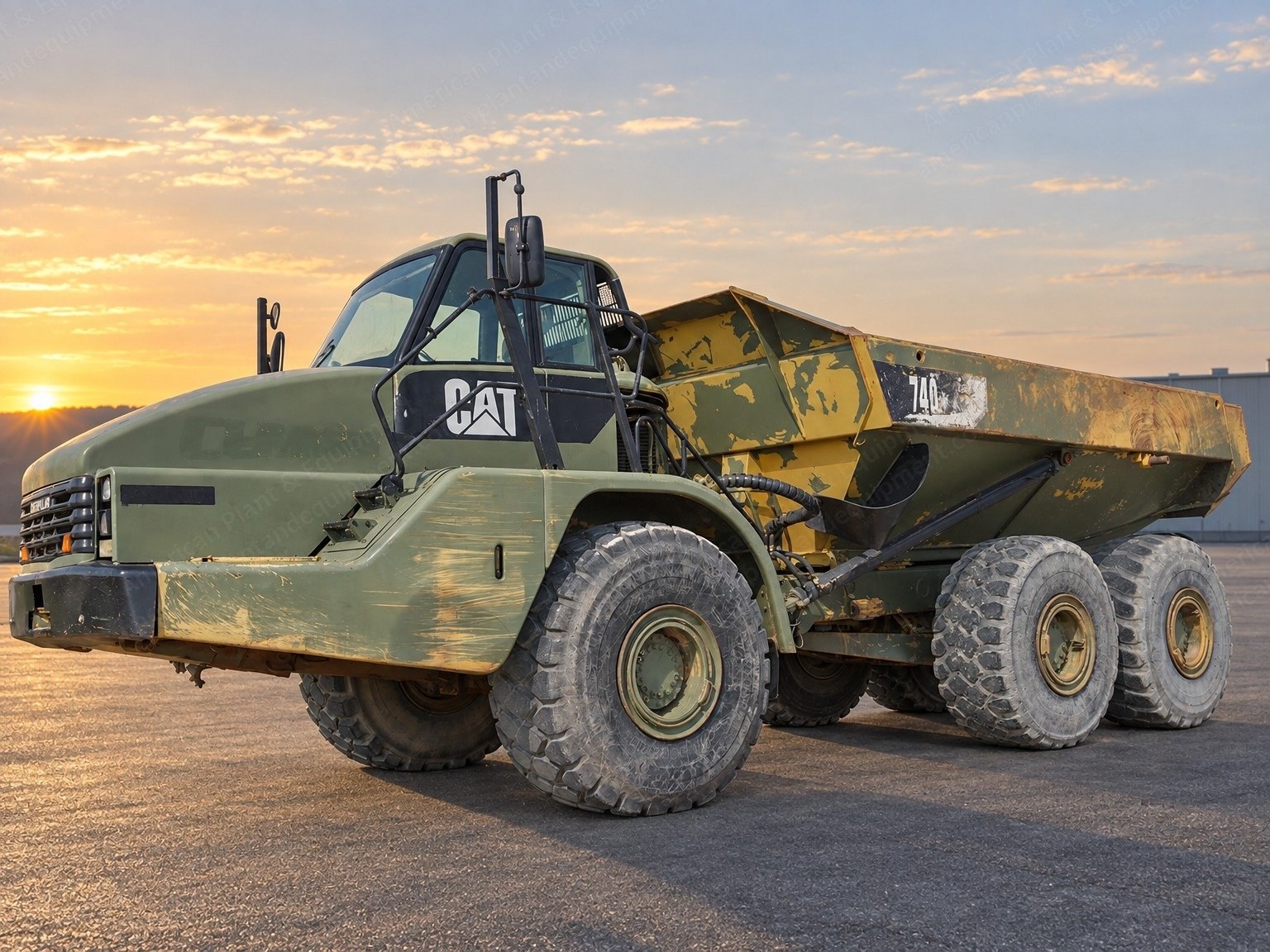 Caterpillar, 740, 2007, Articulated Dump Truck, 31.5 Cubic Yard Capacity