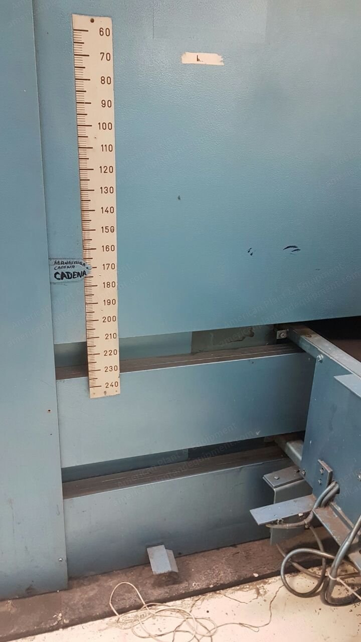 Krantz Tenter Frame, 2400mm, 5 Zones, Vertical Pin Chain, with Padder and Boiler