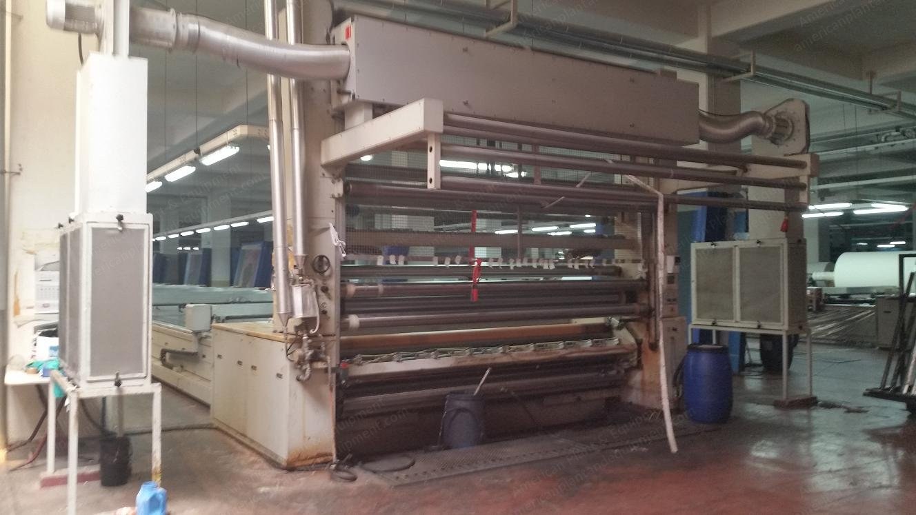 Reggiani, Prima, 2005, Flat Bed Printer, Width 3200mm, 15 Colors, 48m Table