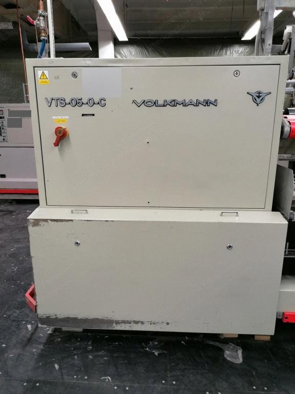 Volkmann, VTS05 C, 1991, Two-for-One Twister, 104 Spindles, 10" Feed/Exit Cone