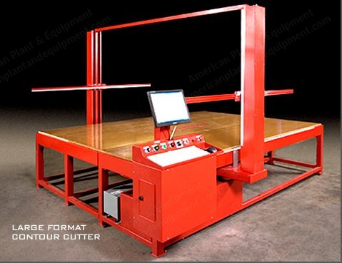 Xydroid, Large Format Contour Cutter for Polystyrene Foam, 2005, 126x54x104 Inch Cutting Area, Heavy-Duty Frame