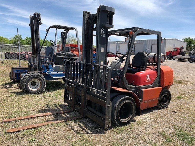 Kalmar, P80CX, 2006, 8000 lbs Capacity, 2-Stage Mast, Sideshift, Fork Positioner