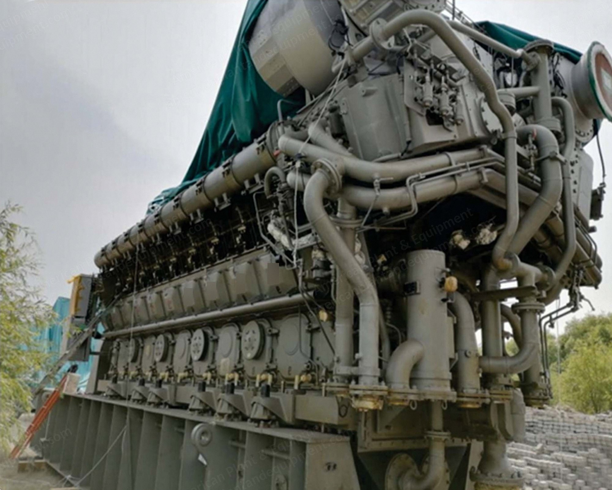 MAN, 18V32/40, Diesel Generator Set, 2011