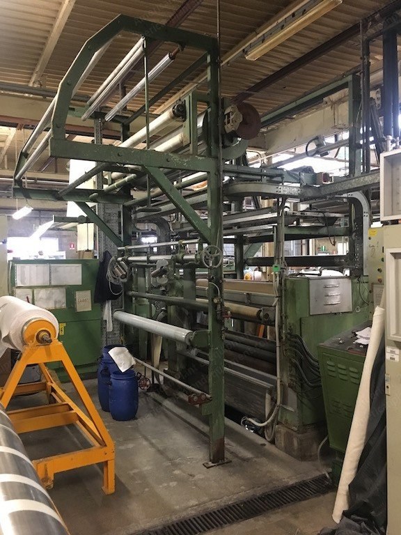 Kusters, 222.11-1800, 1977, Dye Padder, 1800mm Working Width, Two Swimming Rollers