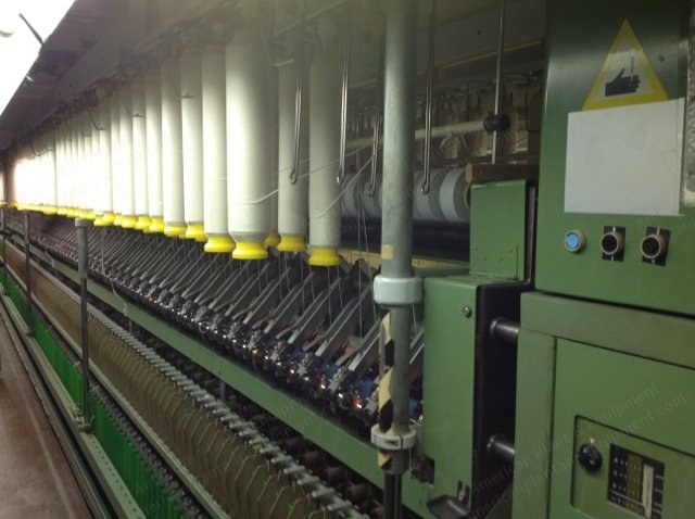 Rieter, G02, Ring Spinning Frames, 546 Spindles, Autodoff, 75mm Gauge