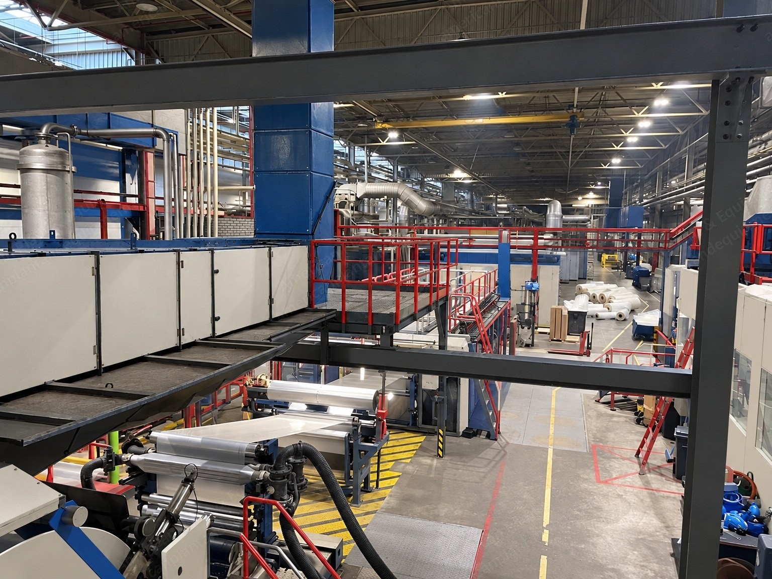Bruckner-Dornier, 1994, BOPP Film Line, 3 Layers, 8400mm Web Width