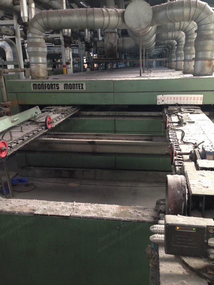 Monforts, 1990, Oil Heated Stenter, 2400mm Working Width, 6 Chambers