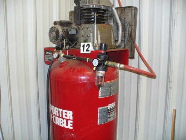 Porter Cable, 6 HP, 80 Gallons, 175 PSI, 220V