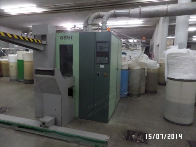 Rieter, E65, 2006, 8 Feeding Positions, 24x42 Can Size, with Unilap E32