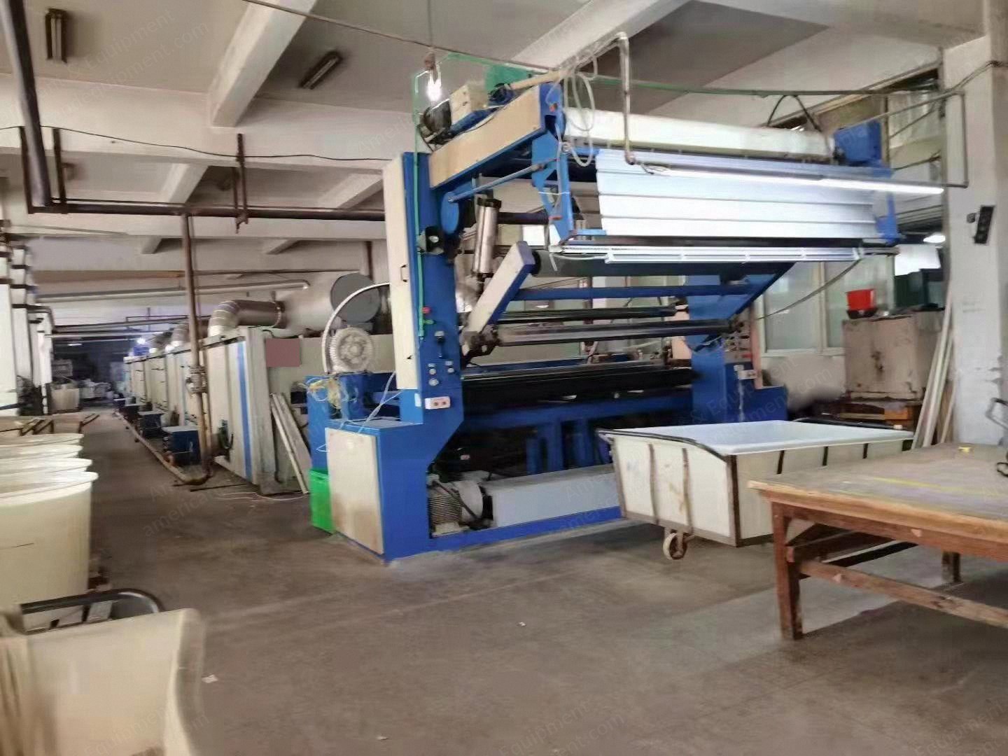 Ehwha Stenter, 2013, 2200mm, 8 Chambers, Gas Heated