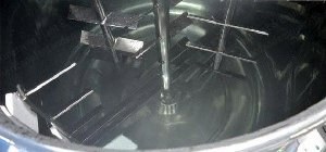 NovaStar, 500L, Liquid Washing Homogenizer Mixer, Jacket Electric Heating, 4kW Agitator, 7.5kW Homogenizer