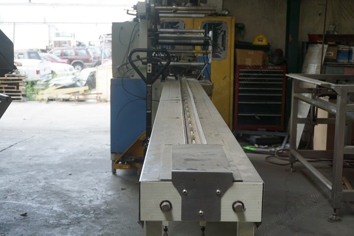 Hosokawa Bepex Hutt, Cereal Energetic Bar Line, 2000 to 2012, Complete Line with Mixer, Extruder, Cooling Tunnels, Enrober, Guillotine and Wrapper