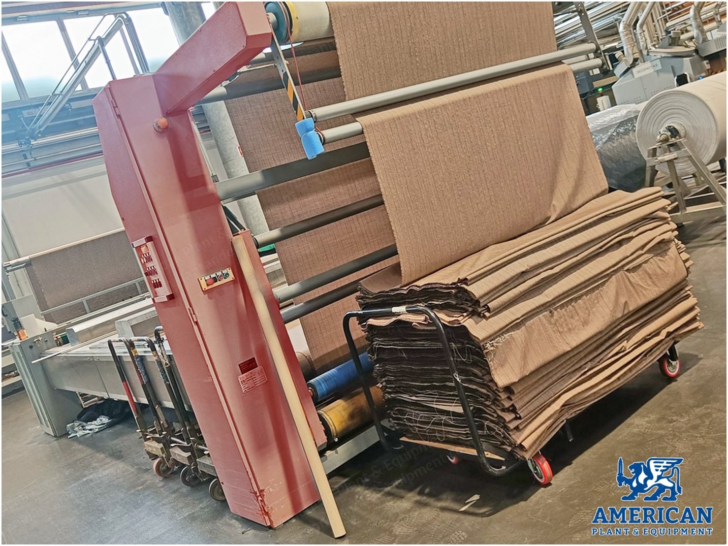Comar, VL/ROLL, 2002, Free Steamer Machine, 1800mm Working Width, Double Steaming Unit