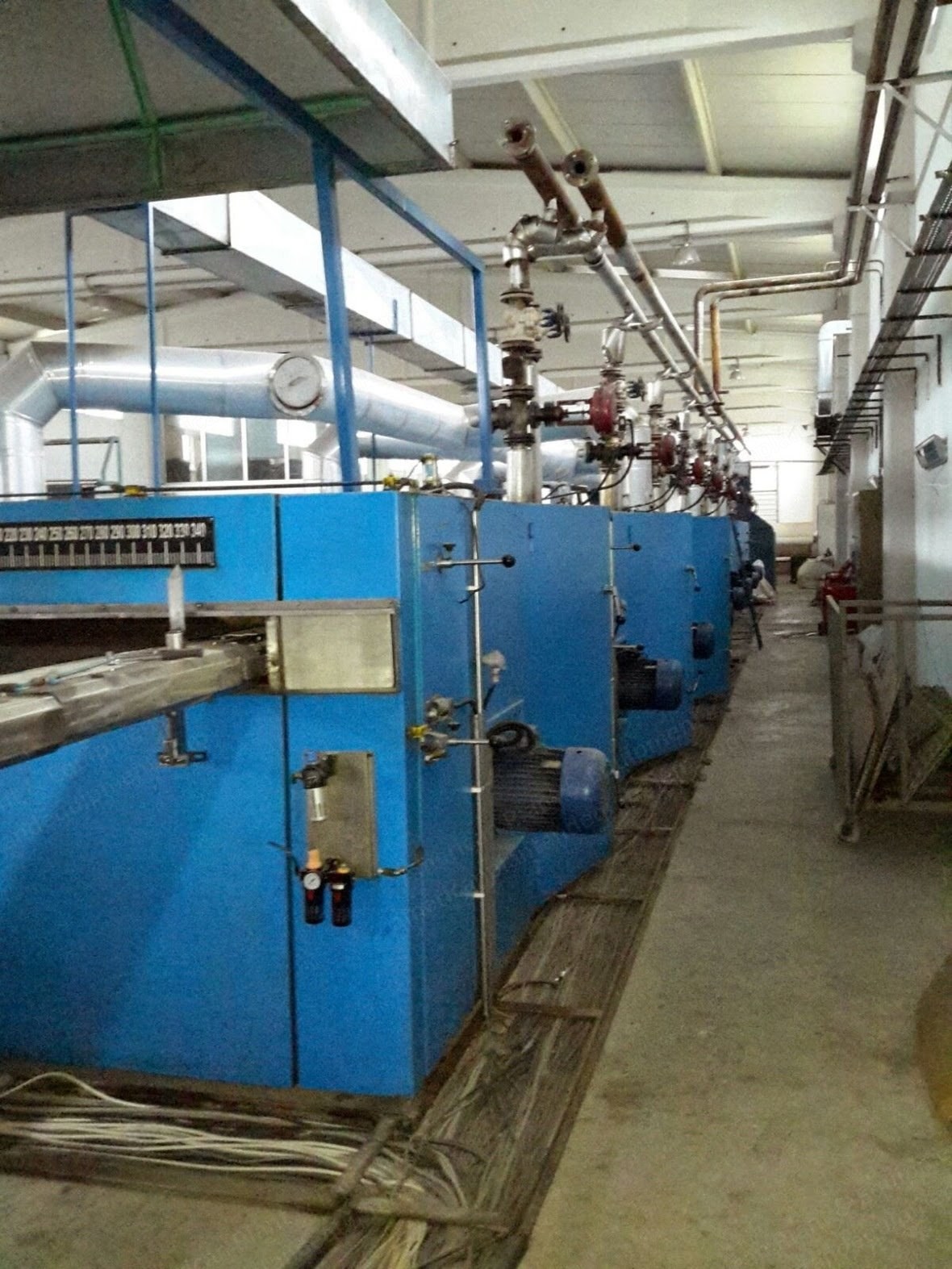 Alkan, 2007, 3400mm Working Width, 8 Chambers, Oil Heated, Pin and Clip Chain