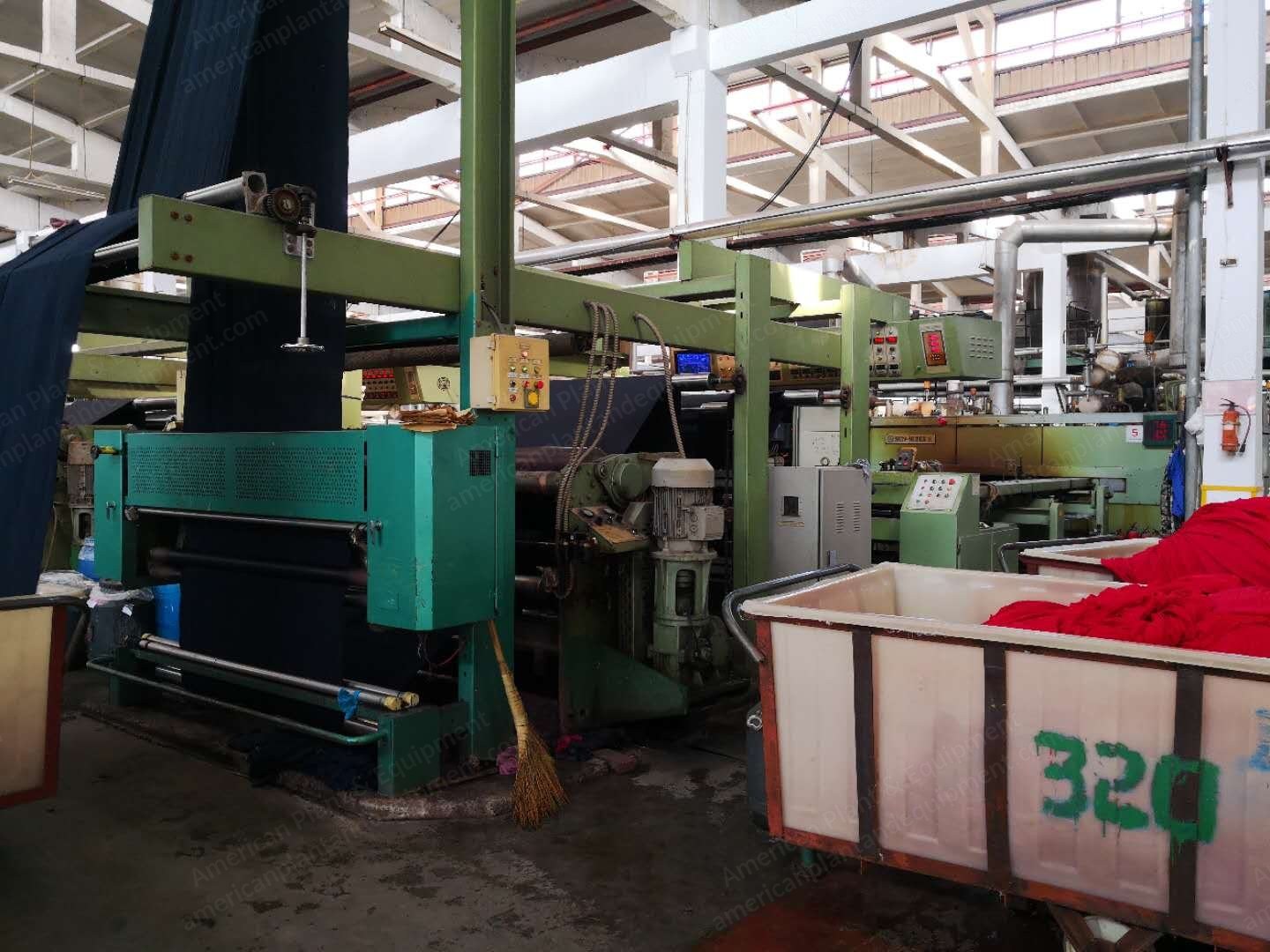 Il Sung Stenter, 1800 to 1900mm Working Width, 9 Chambers, Oil Heated, Pin Type