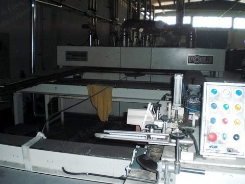 Bruckner, 2000, 2800mm Working Width, 8 Chambers, Gas Heated Tenter Frame
