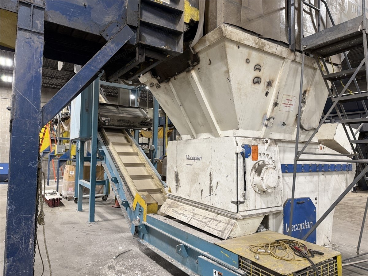 Vecoplan, VAZ 1300, Shredder Granulating Line, 2012, 1300 mm