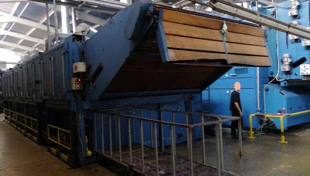 Santex, 1996, 2400mm Working Width, 5 Chambers, Double Padder, 10-12 Ton/Day Capacity