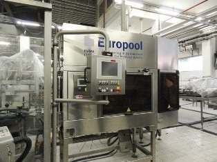 KHS, Glass Bottle Filling Line, 2004, 60000 bph Capacity
