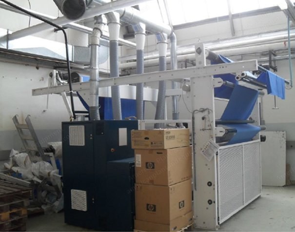 Sucker-Müller-Hacoba, MC-5, 2000, Shearing Machine, Working Width 2200mm, Rolls Width 2400mm