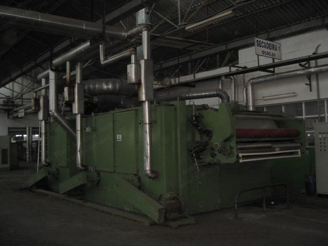 Santex, Santashrink 3 K 220, 1995, Width 2400mm, 3 Fields, 1 Passage, Thermal Oil