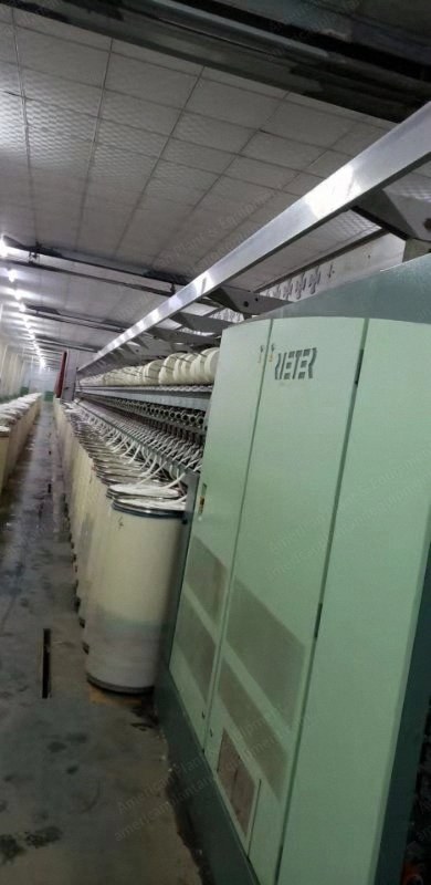 Rieter, R60, 2014, Open-End Spinning Machine, 540 Spindles, 4 Robots