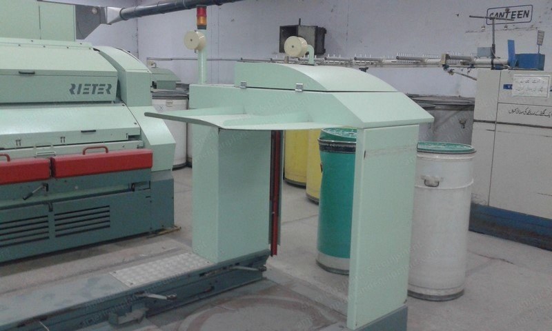 Rieter, C-60, 2006, Can Size 40" x 48", Rieter Chute C60-S, CBA Coiler, 380V