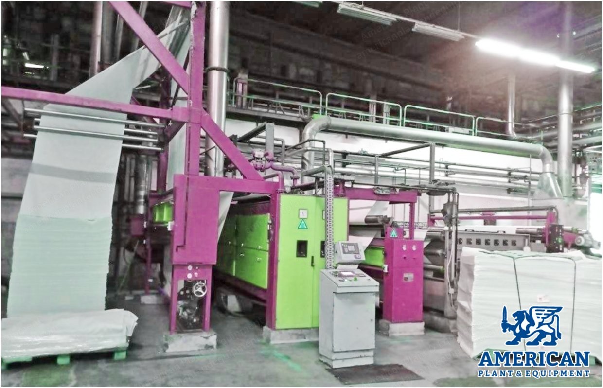 Osthoff, Singeing Machine, 2005, 3300mm Working Width, 2 Burners, Desizing Tank