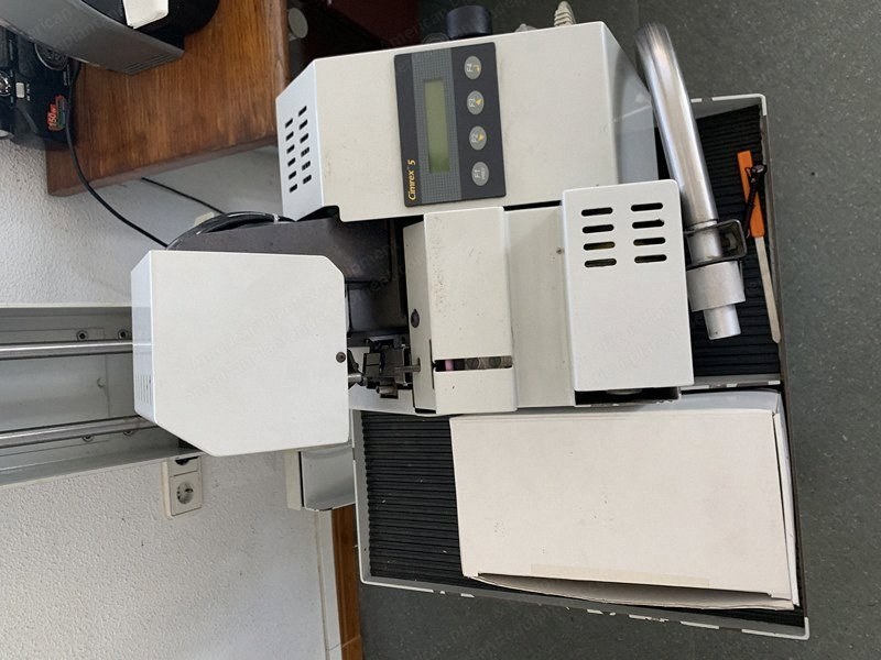 Lasser, Simrex 5, Semi-Automatic Shuttle Regulation and Preparation Station